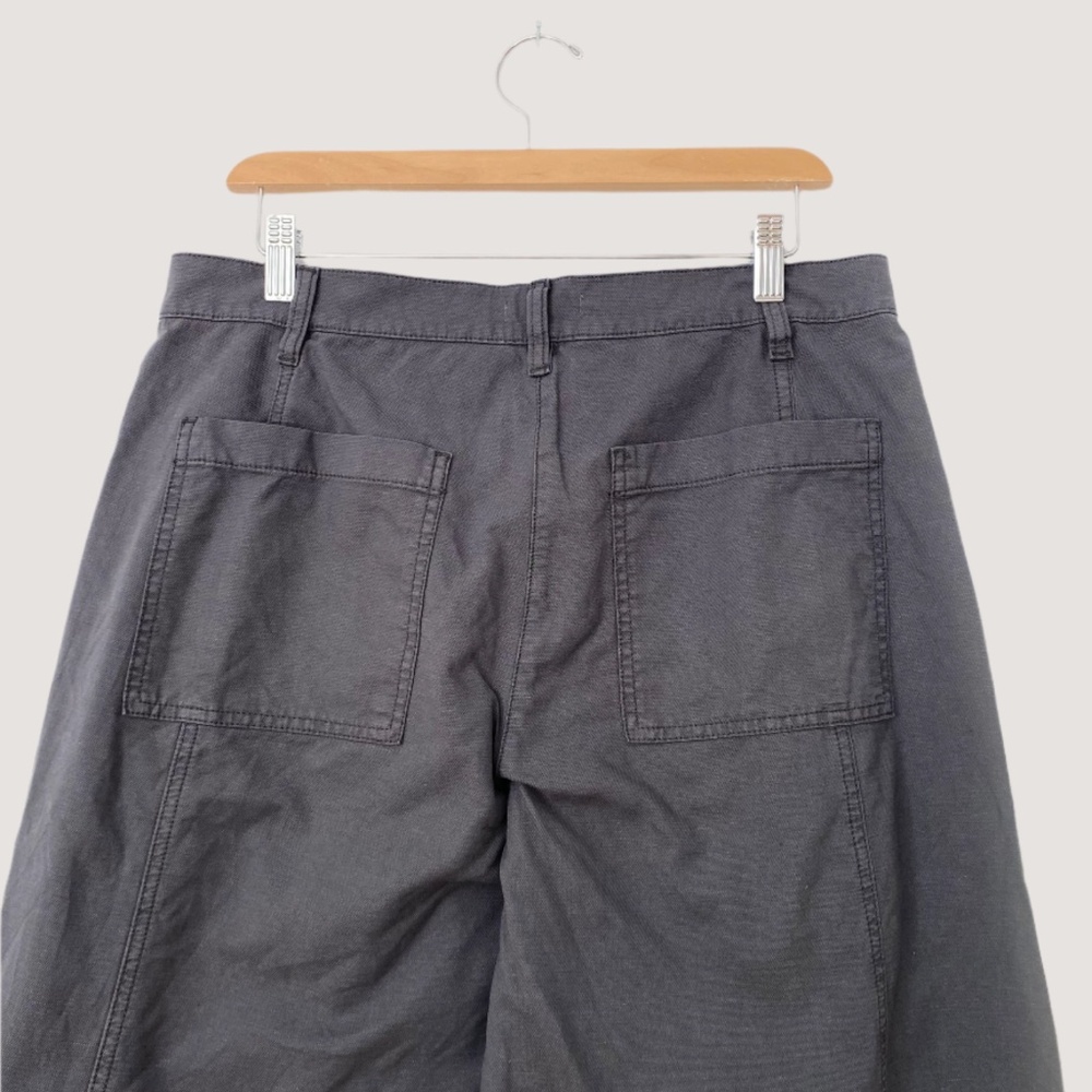 SOLD-Eileen fisher hemp blend pants - Picture 4 of 7